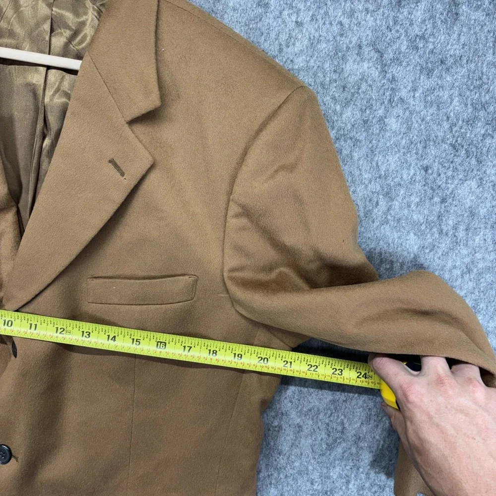 Vintage Brooks Brothers‎ 100% Cashmere Blazer Men's 41R Brown Preppy Sport Coat